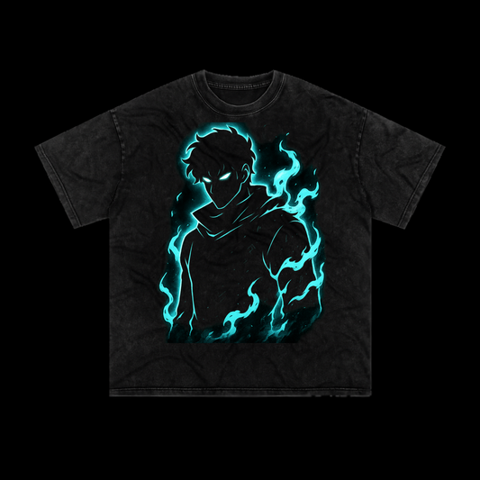 SL - Iced aura Oversized Tee