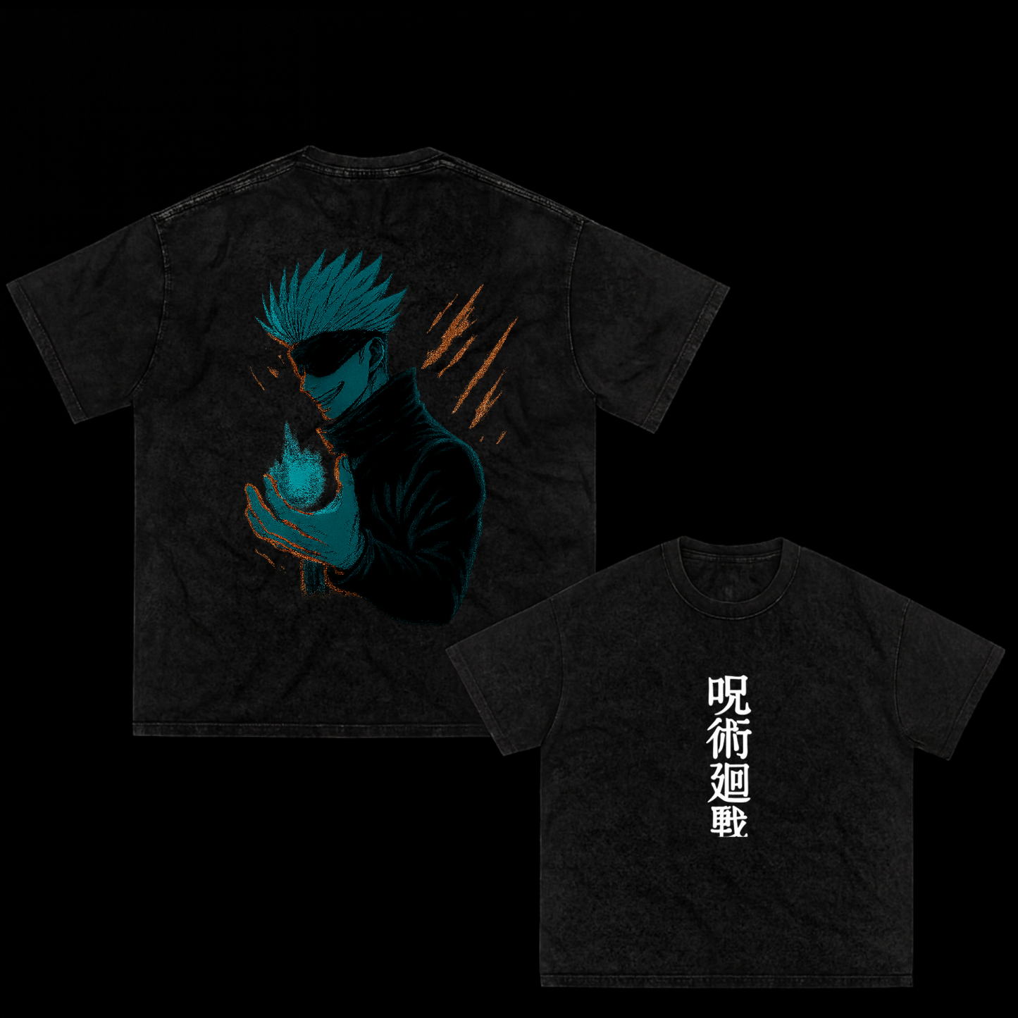 Gojo energy oversized tee