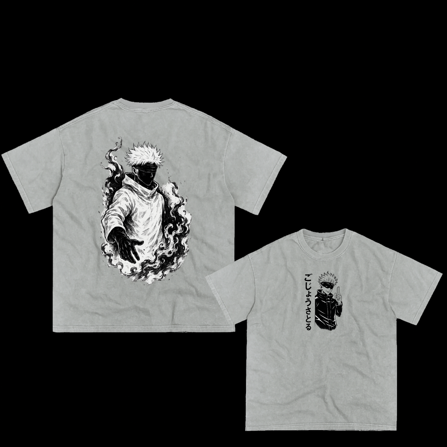 Gojo oversized tee - Grey